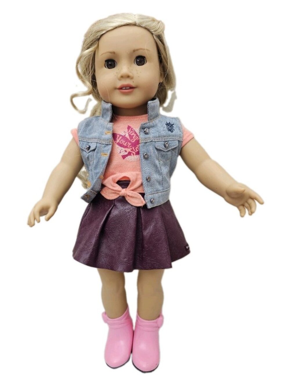 American Girl Tenney Grant Doll- Includes Meet Outfit 2014 Used